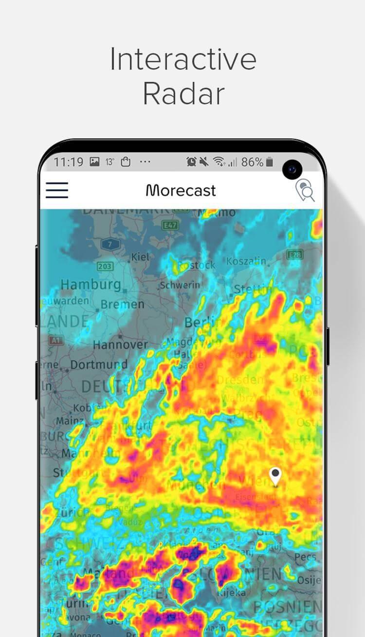Weather MoreCast Screenshot 1