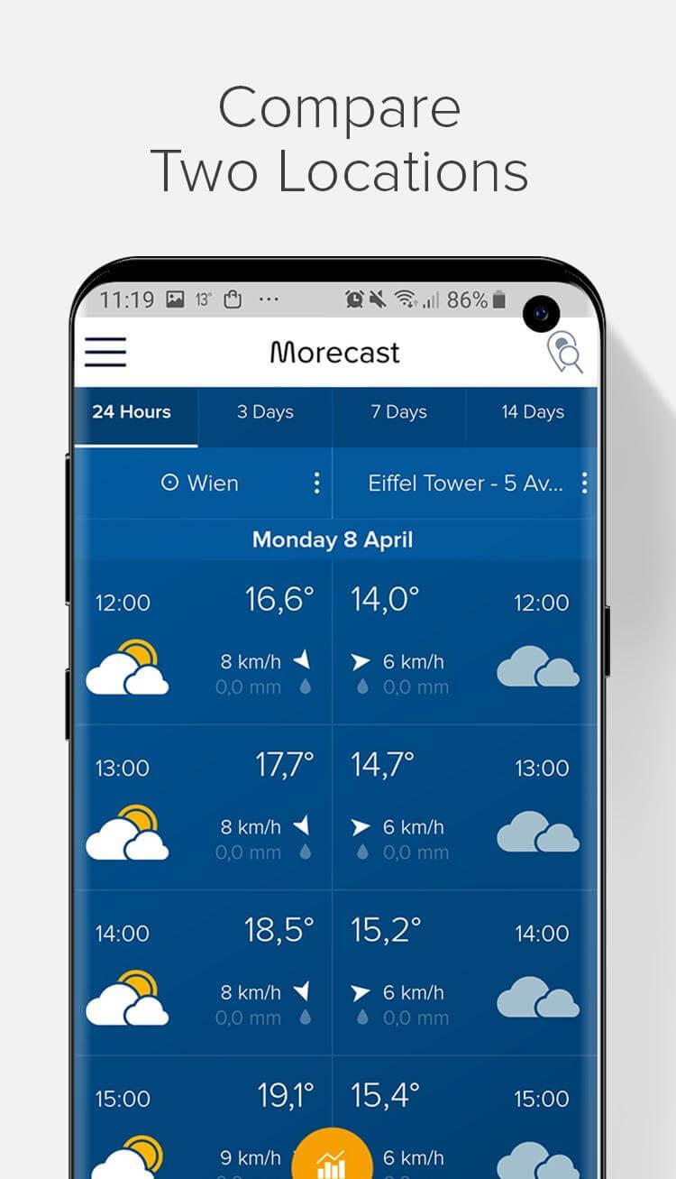 Weather MoreCast Screenshot 6