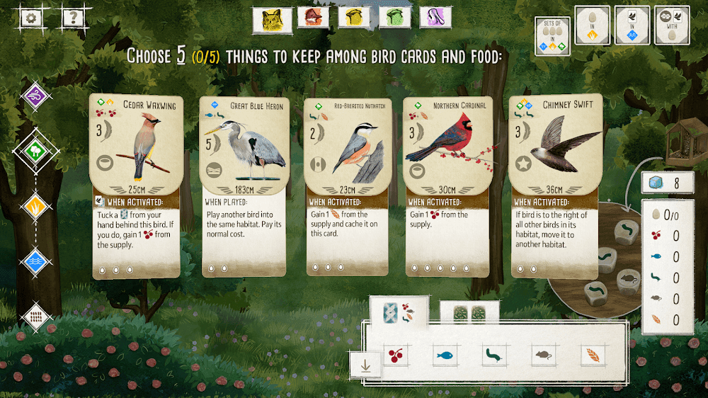 Wingspan: The Board Game Screenshot 6