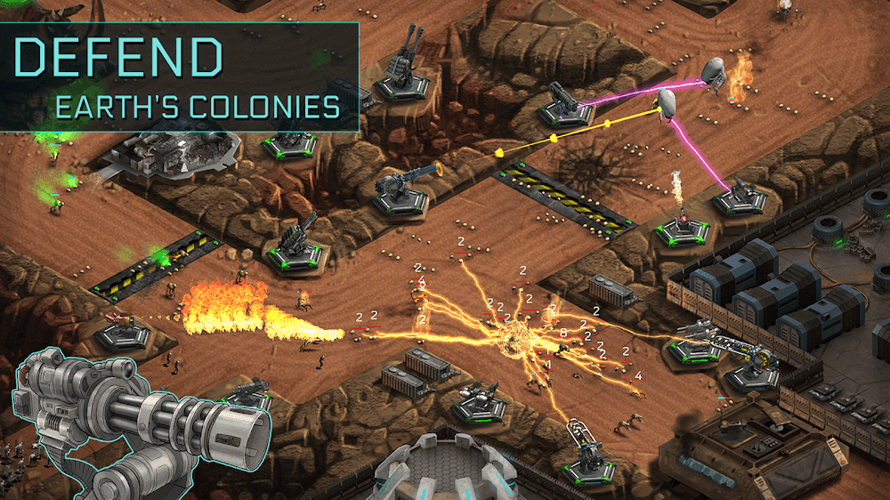 2112TD: Tower Defense Survival Screenshot 1