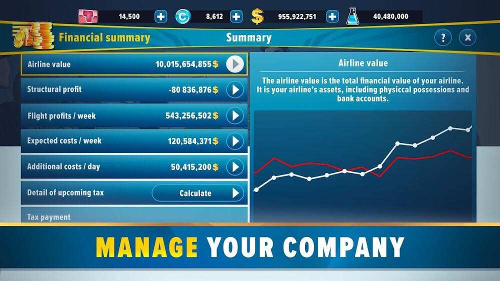 Airlines Manager - Tycoon 2023 Screenshot 4