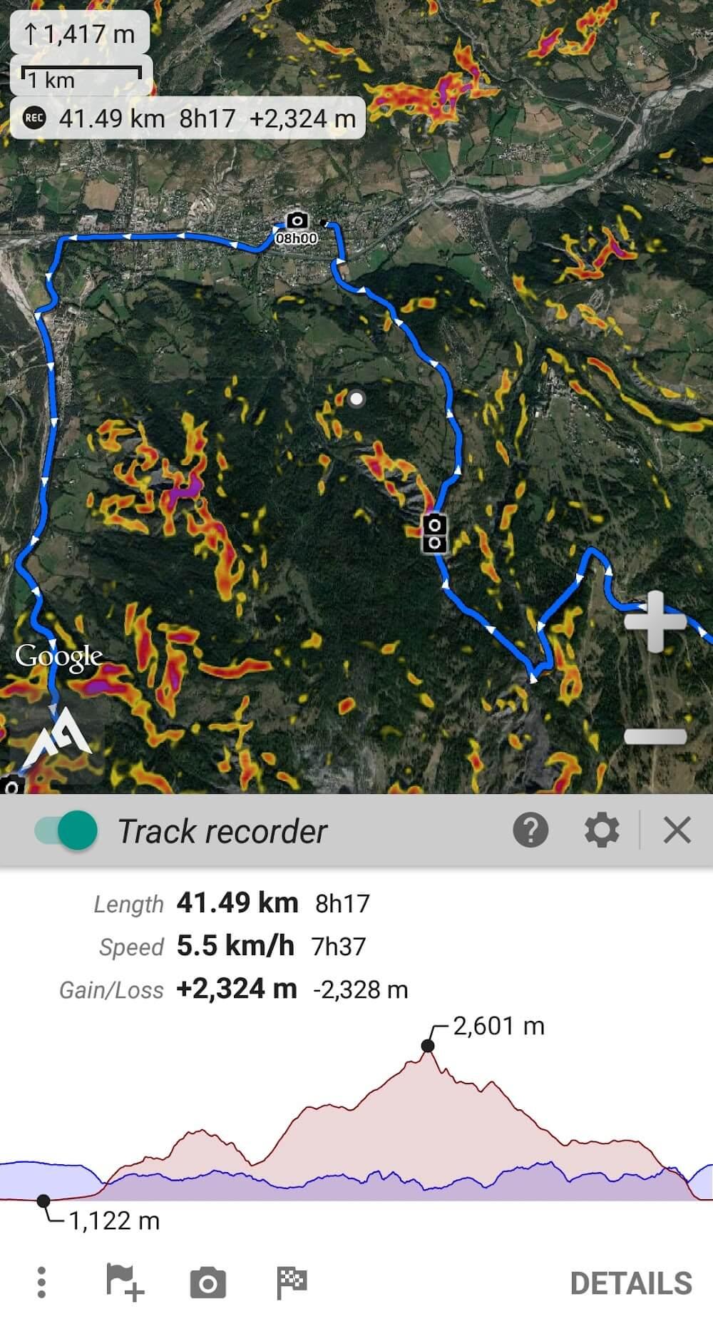 AlpineQuest Screenshot 5