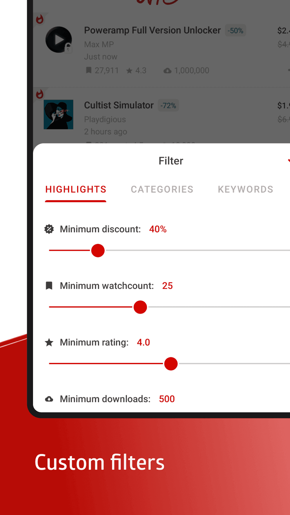 AppSales Screenshot 5