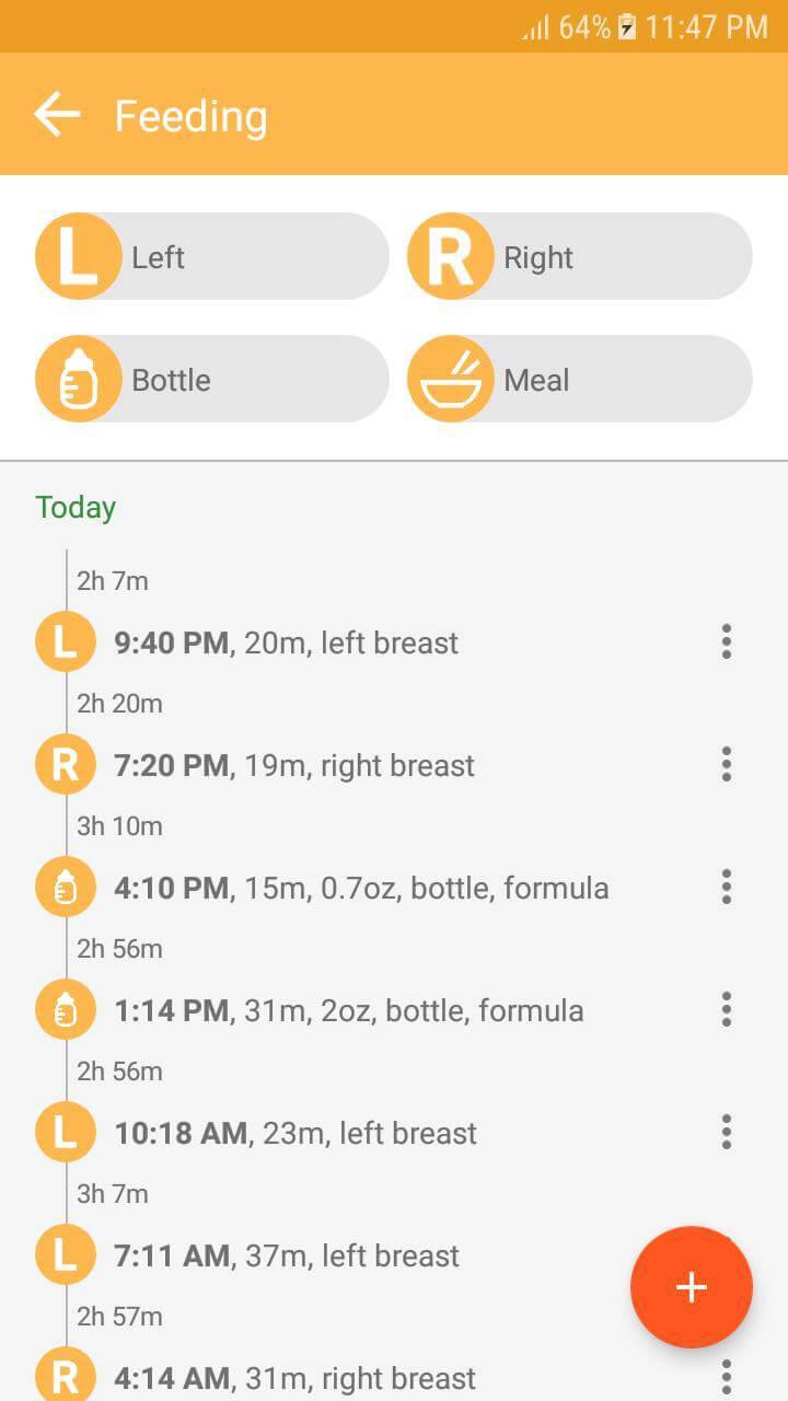 Baby Tracker Screenshot 4