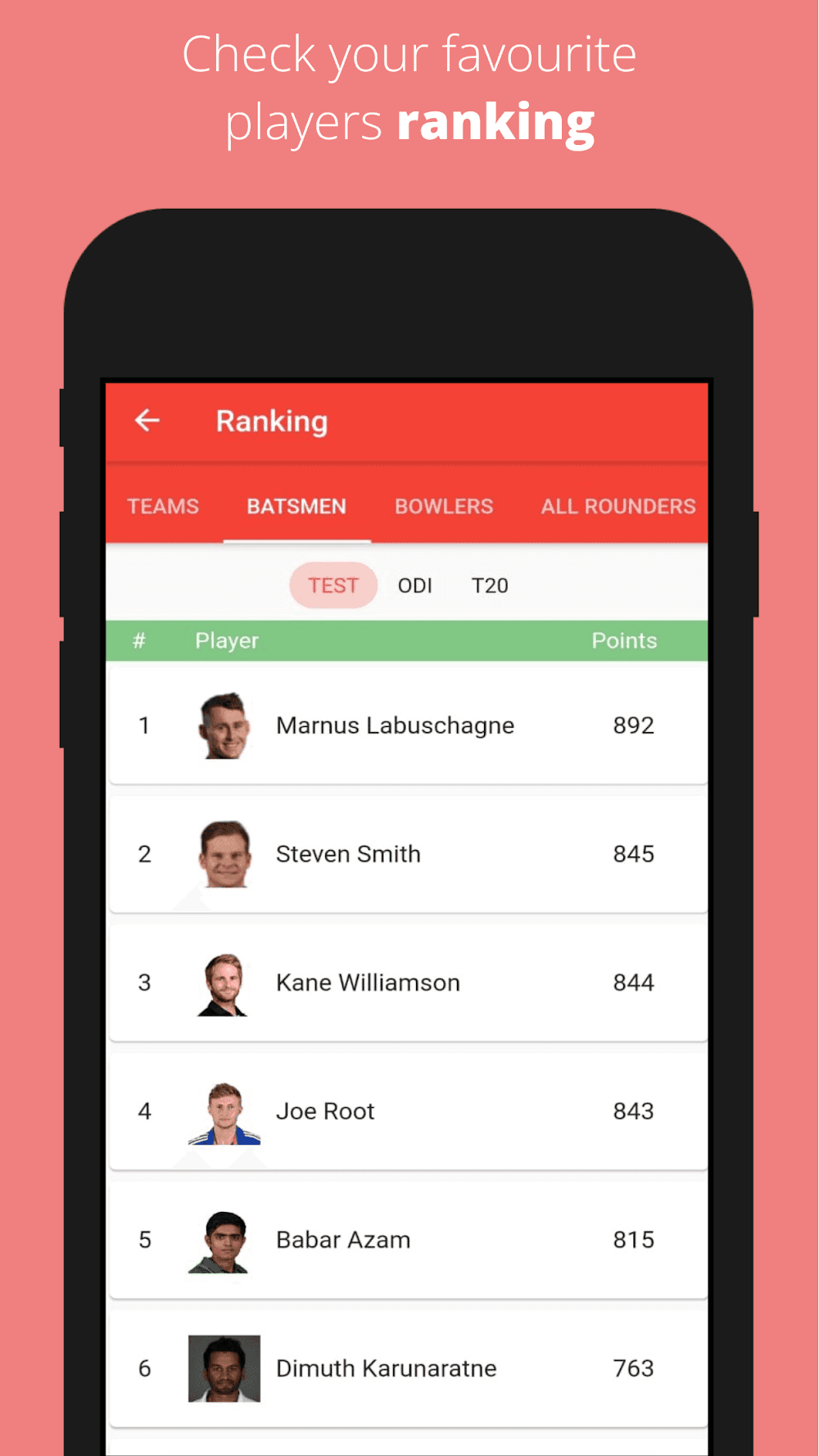 CricRed Screenshot 2