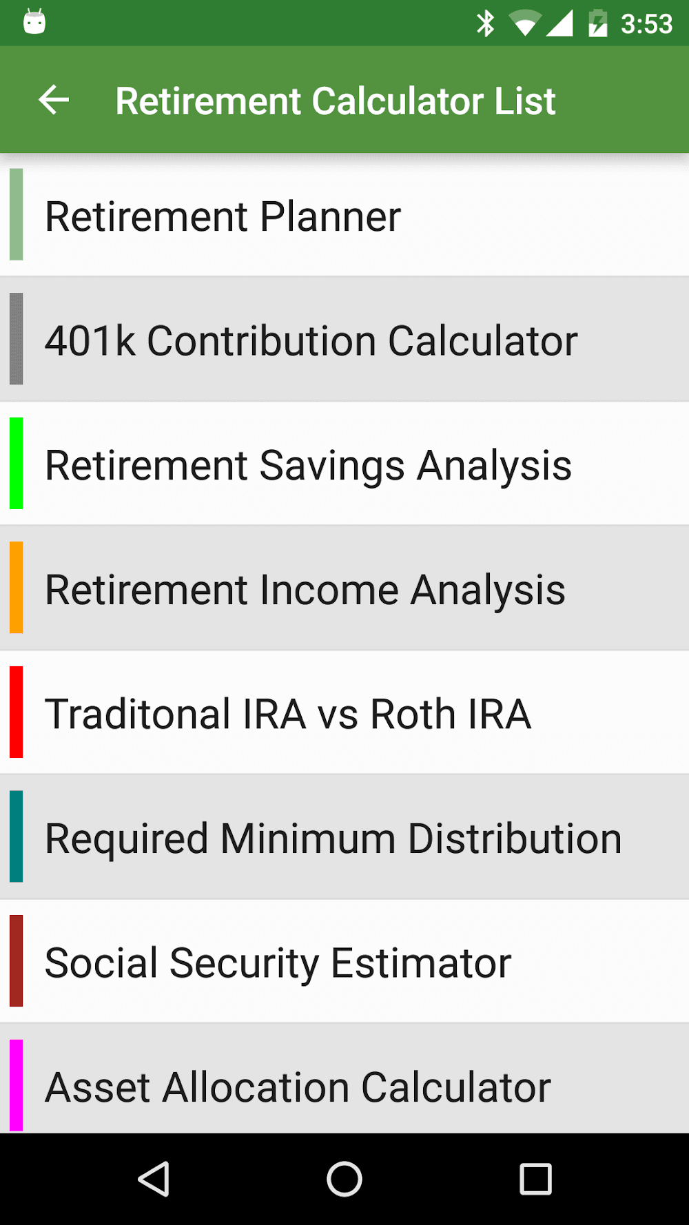 Financial Calculators Pro Screenshot 6