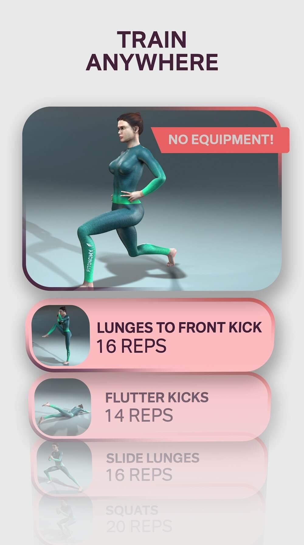 Fitonomy: Home Workout Tracker Screenshot 5