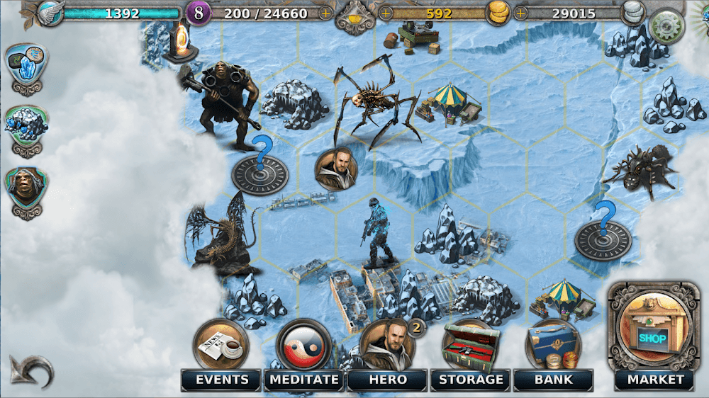 Gunspell - Match 3 Puzzle RPG Screenshot 2