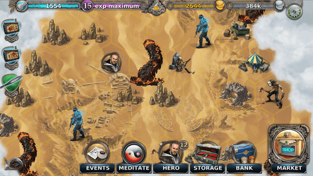Gunspell - Match 3 Puzzle RPG Screenshot 6