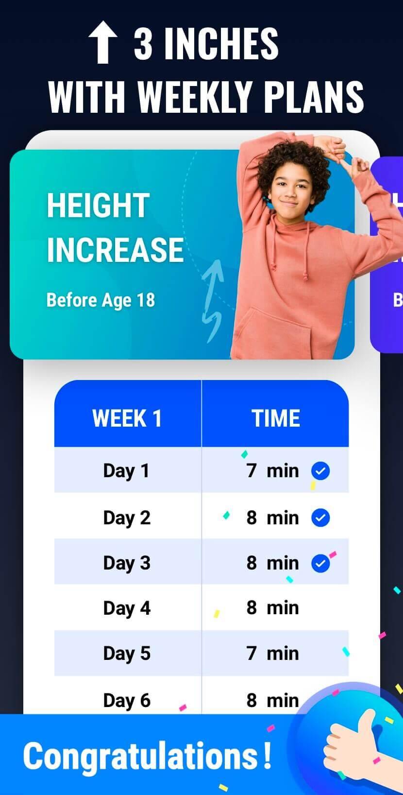 Height Increase Workout Screenshot 5