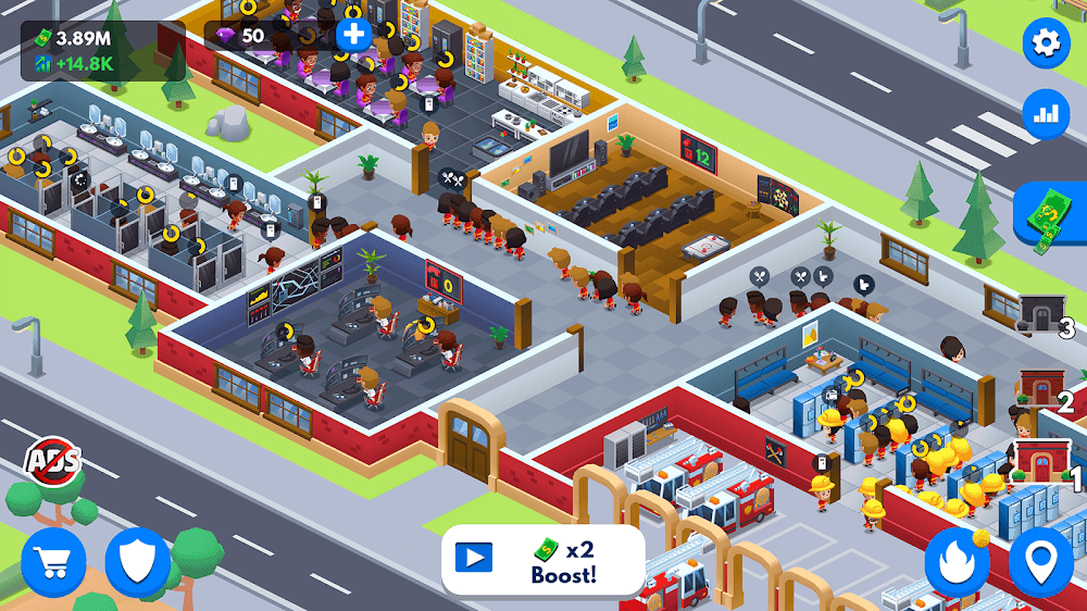 Idle Firefighter Tycoon Screenshot 6