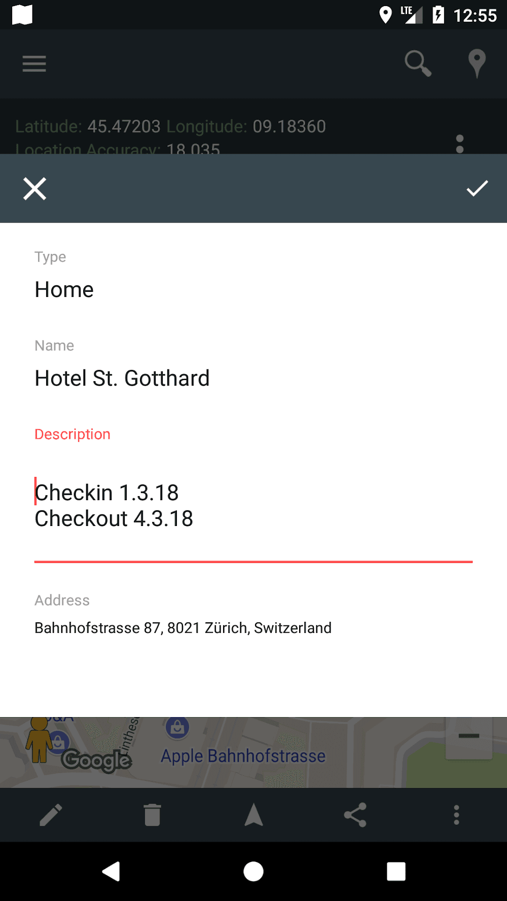 My Location Screenshot 3