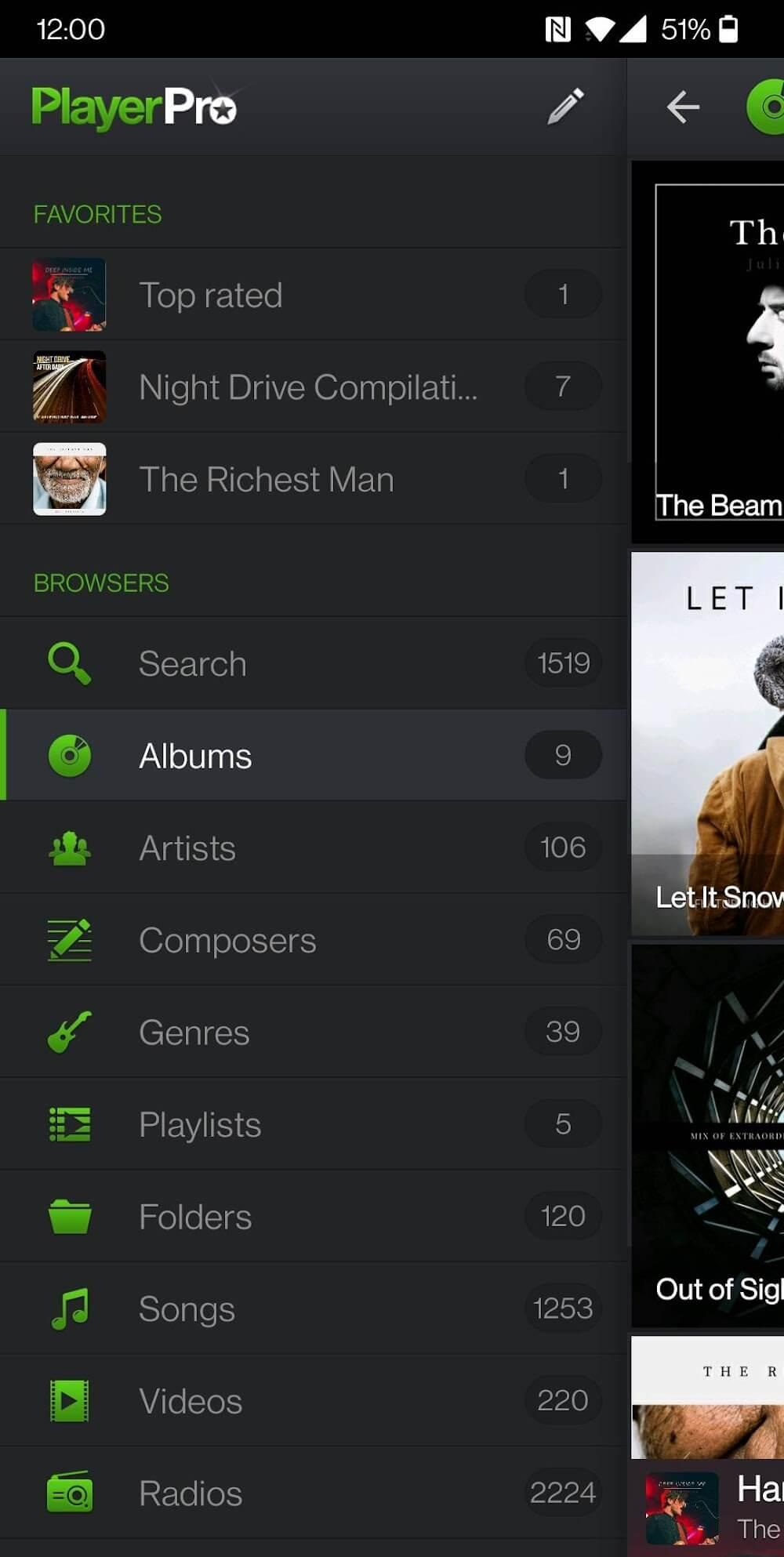 PlayerPro Music Player Screenshot 5