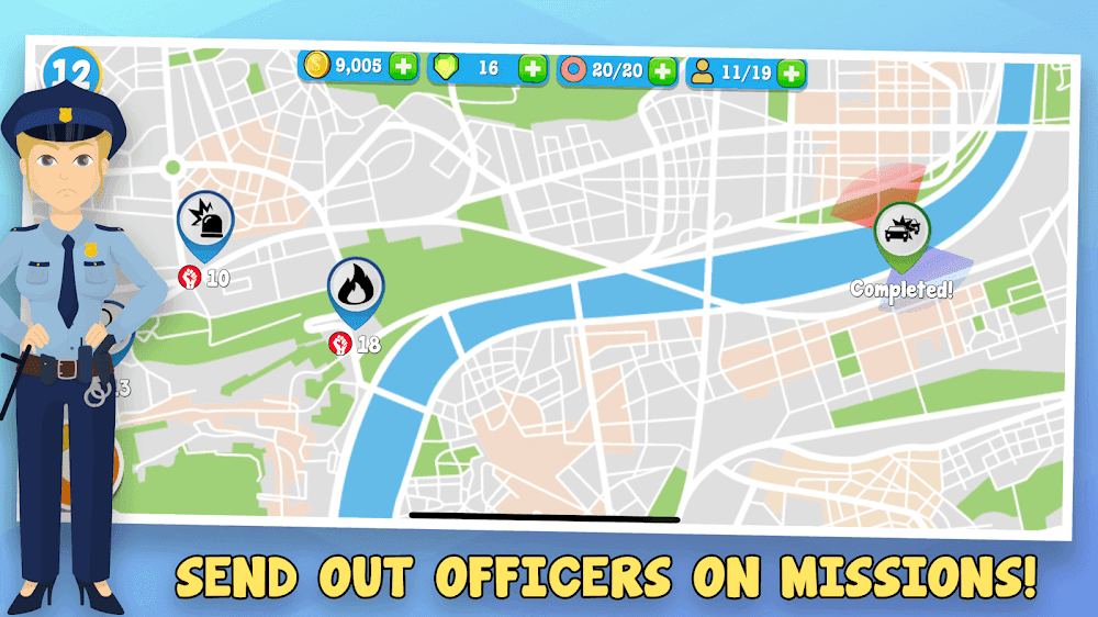Police Inc: Tycoon Police Stat Screenshot 2