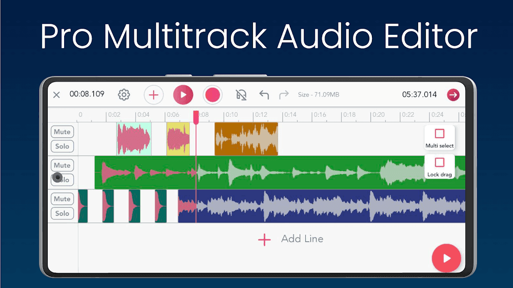 VoxBox Audio Editor Screenshot 1
