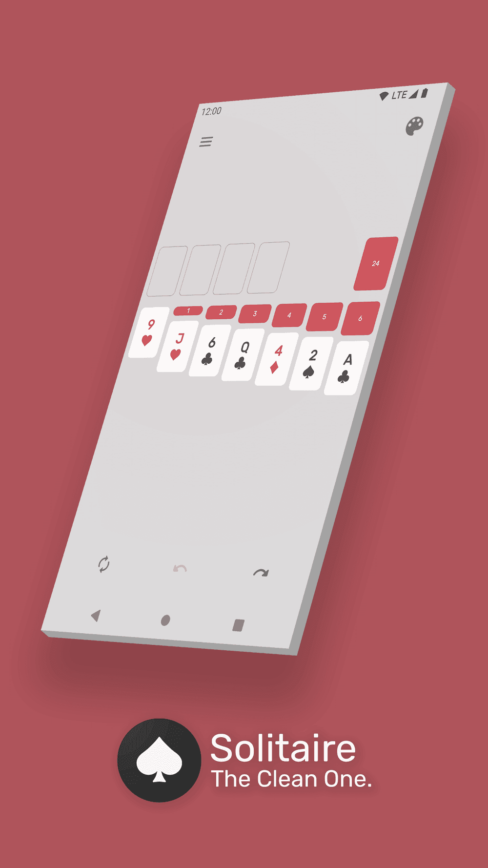 Solitaire - The Clean One Screenshot 2