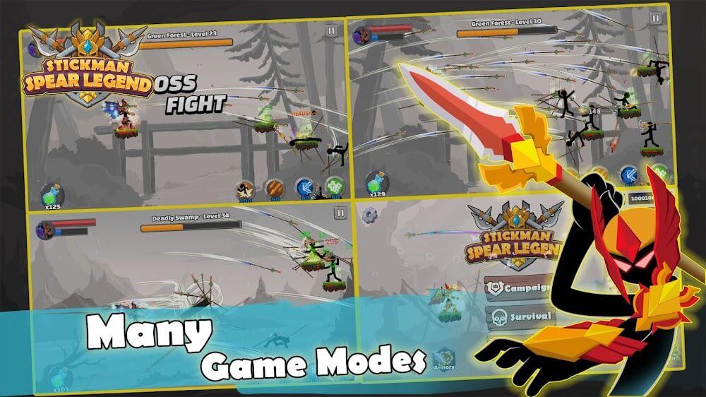 Stickman Spear Legend Screenshot 1