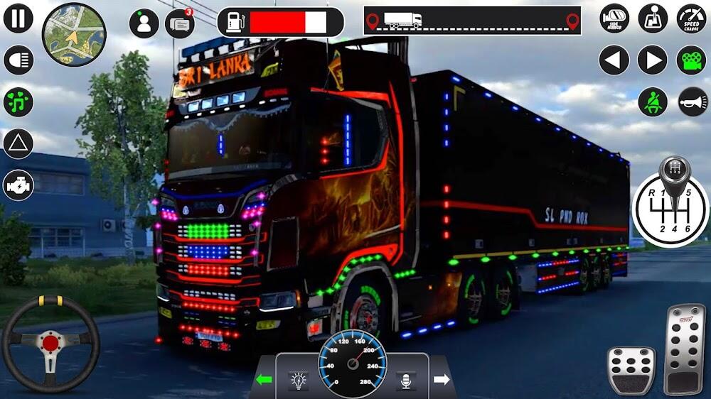 Truck Driving Euro Truck Screenshot 1