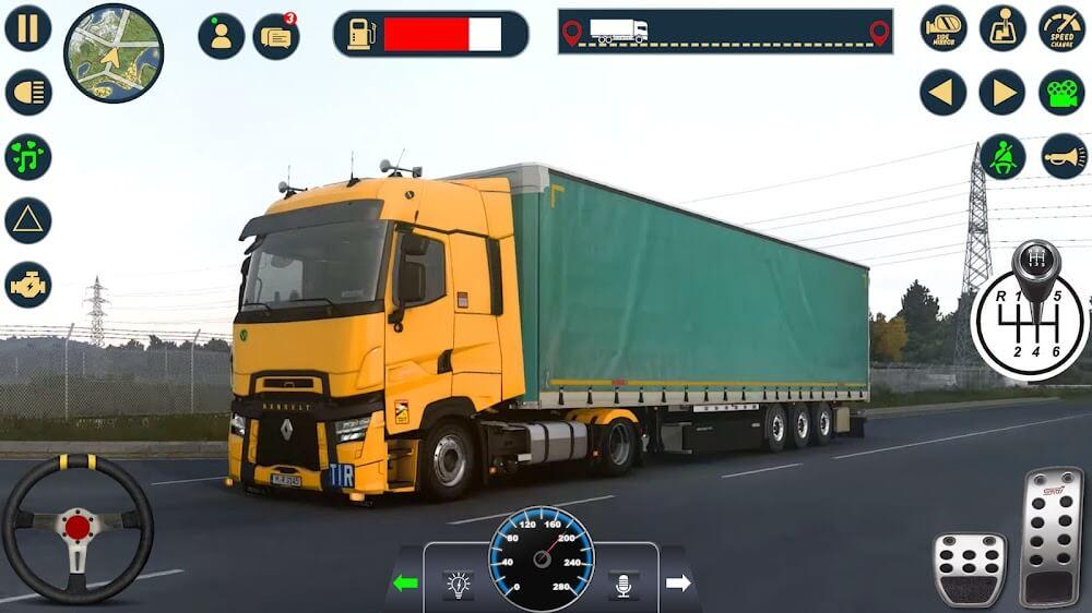 Truck Driving Euro Truck Screenshot 2