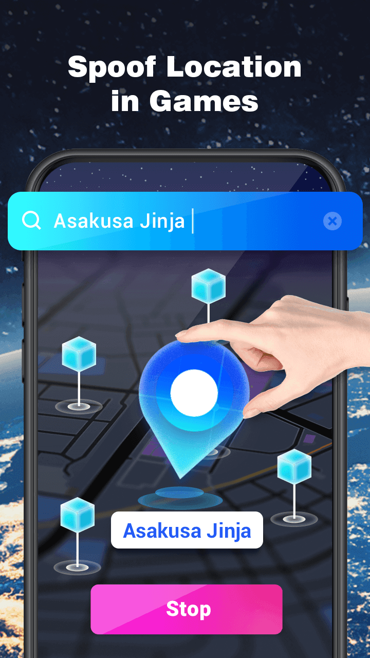 Gmocker - Fake GPS Location Screenshot 4