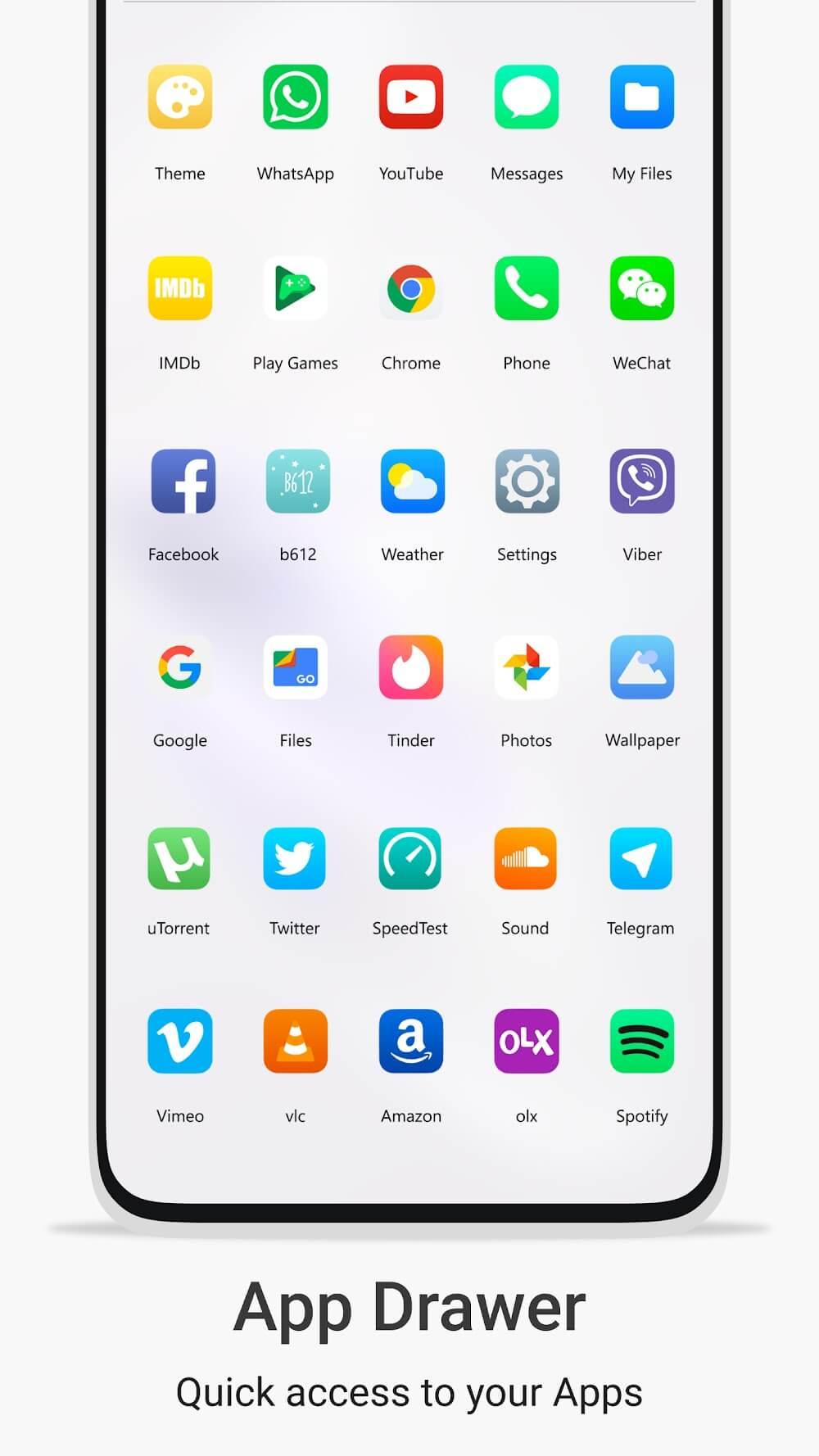 OS Style Launcher Screenshot 1