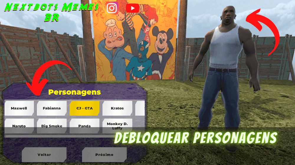 Nextbots Memes BR Screenshot 5