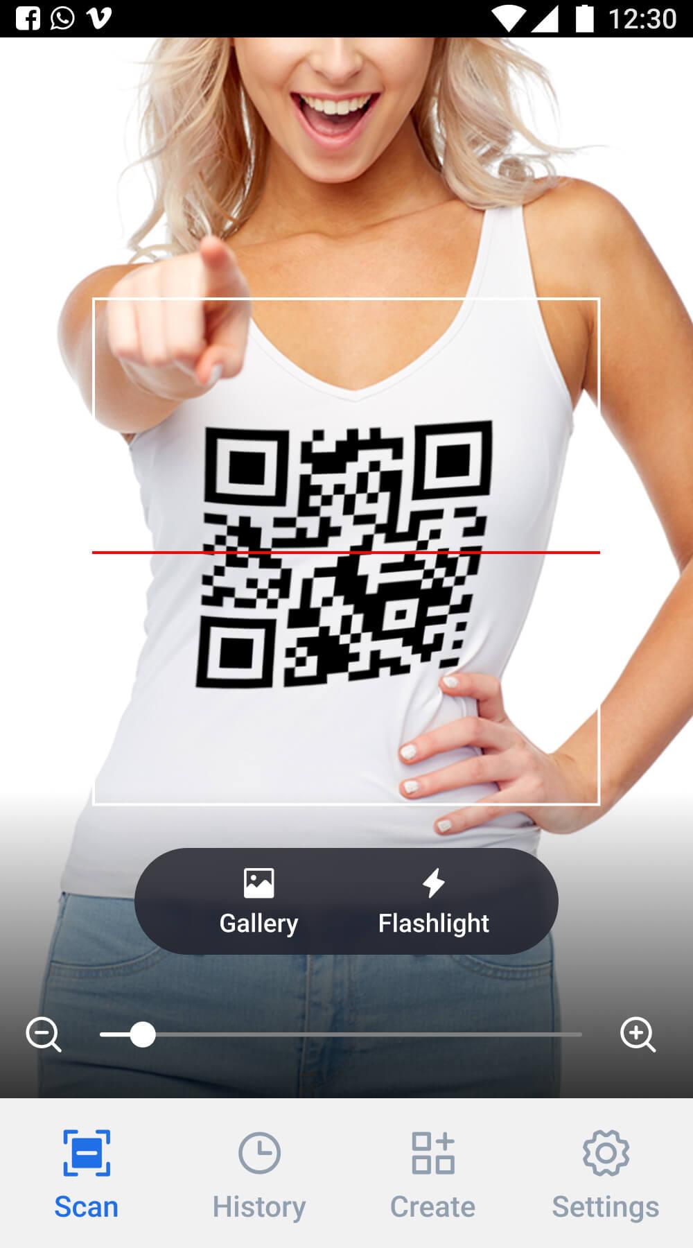 QR Code Scanner Barcode Reader Screenshot 1