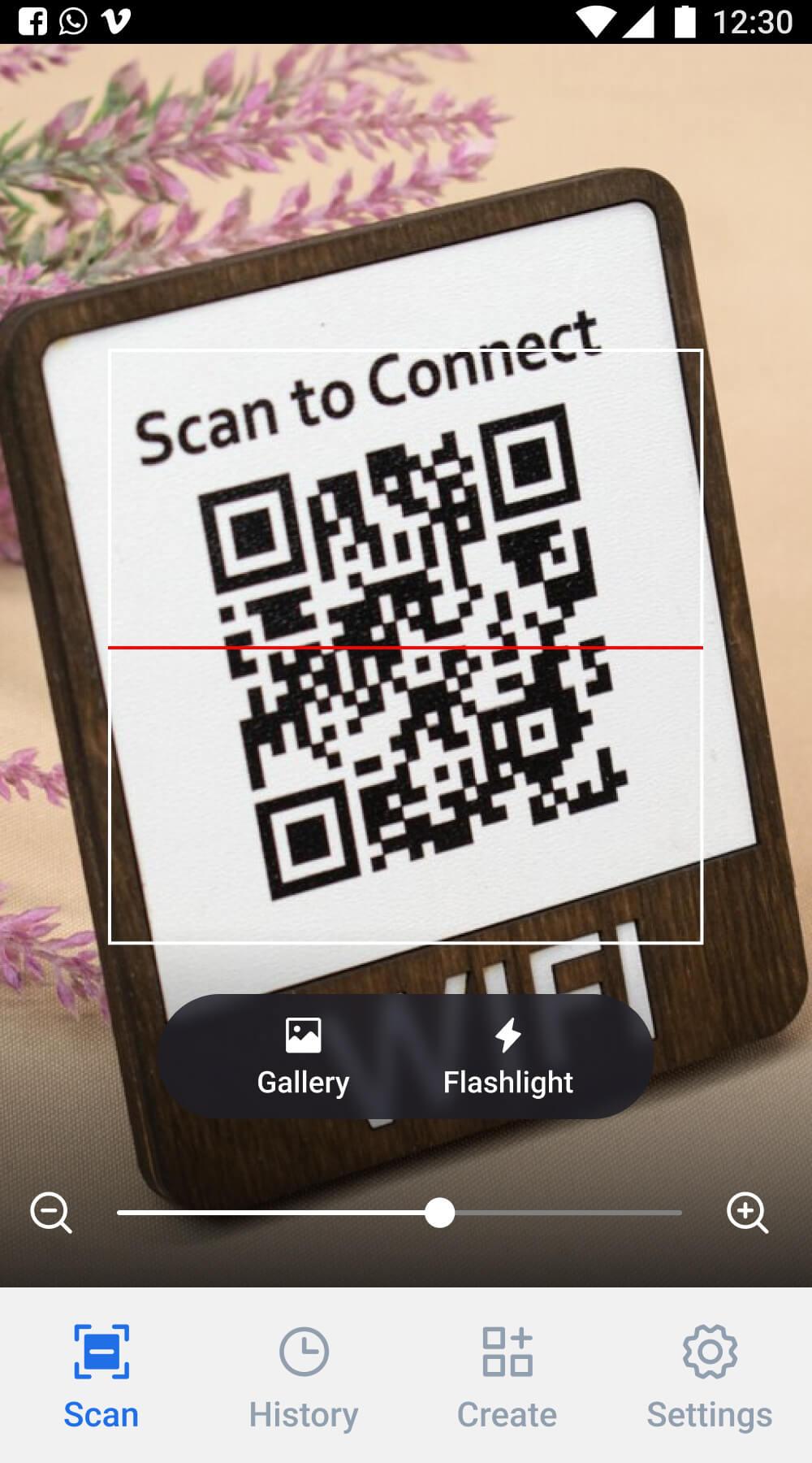 QR Code Scanner Barcode Reader Screenshot 4