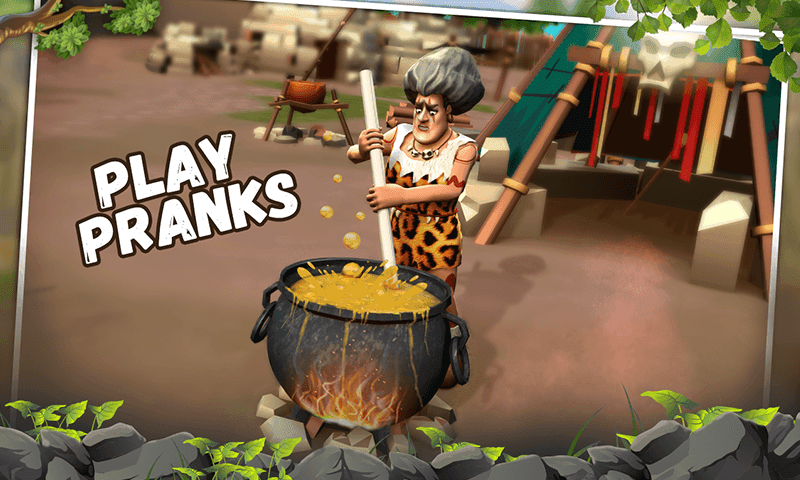 Scary Teacher Stone Age Screenshot 1
