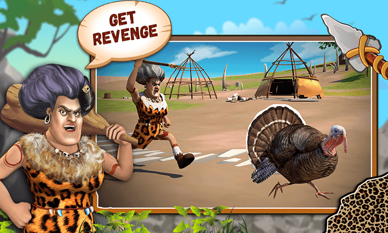 Scary Teacher Stone Age Screenshot 5