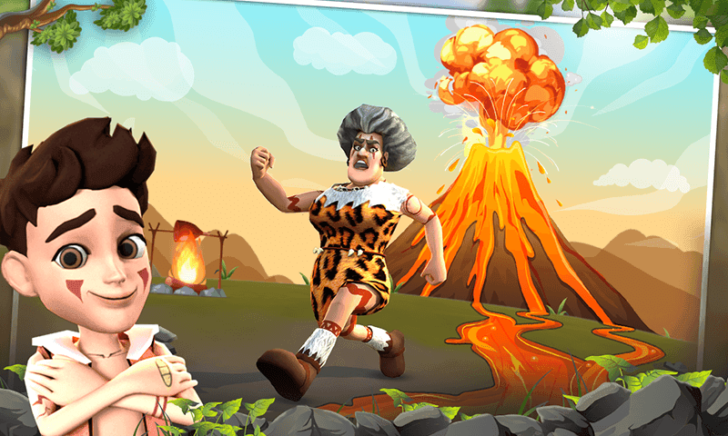Scary Teacher Stone Age Screenshot 4
