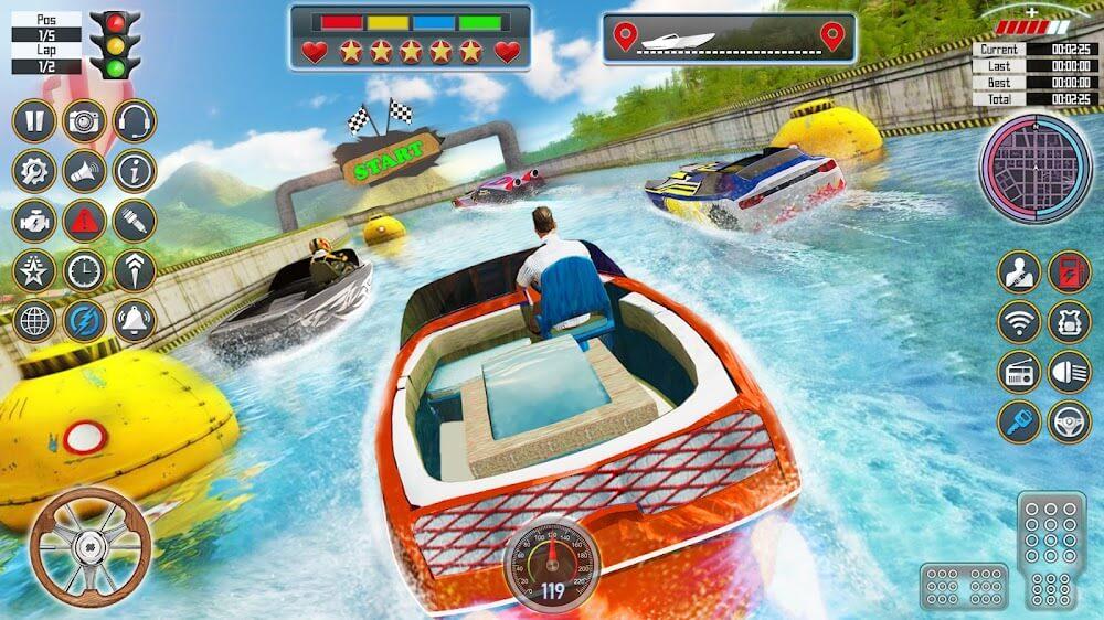 Speed Boat Racing Screenshot 1