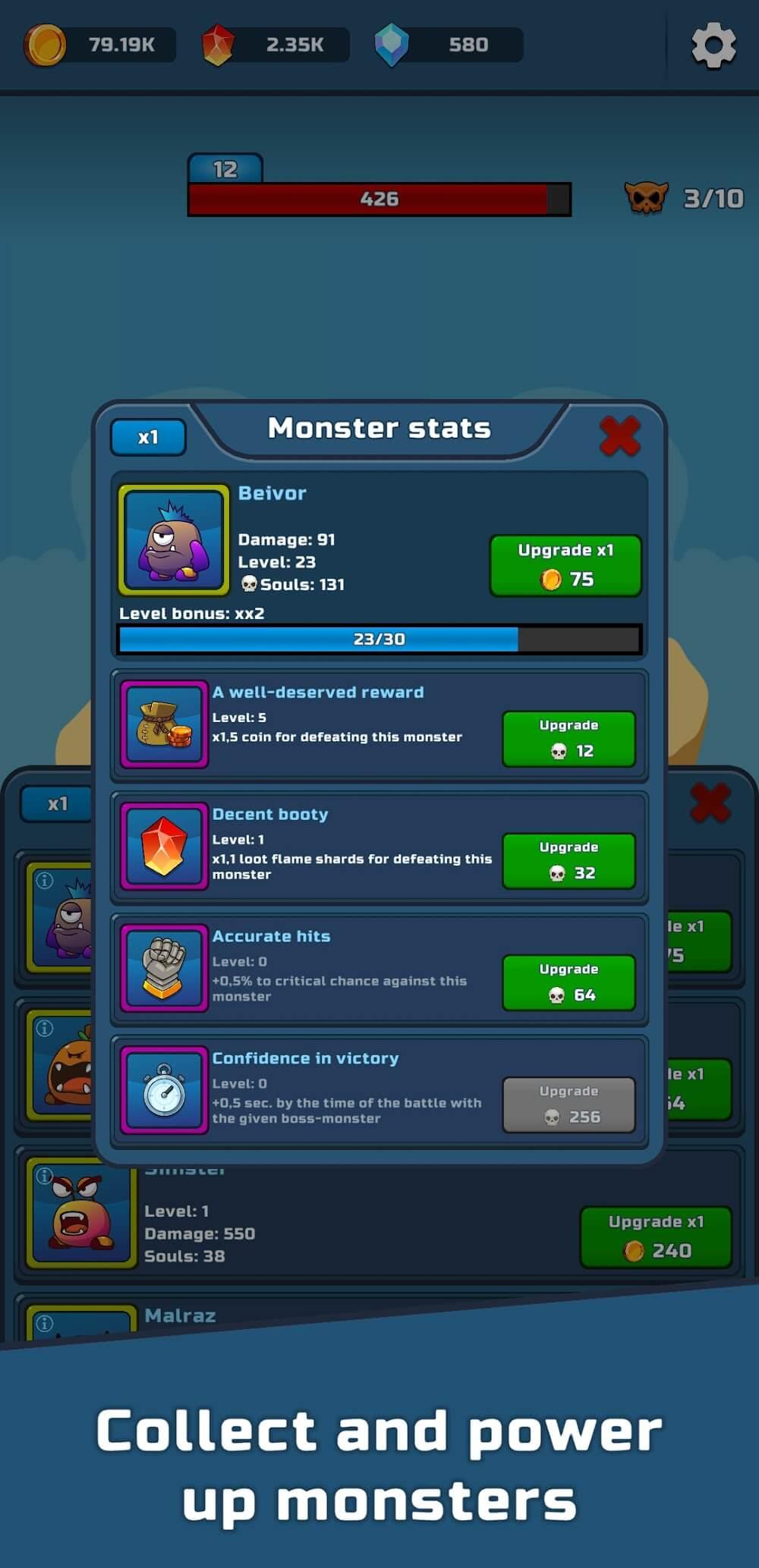 Tap Hero: Idle RPG Clicker Screenshot 2