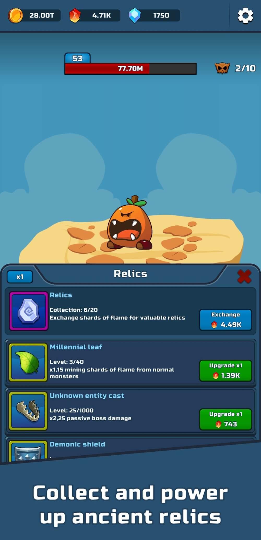 Tap Hero: Idle RPG Clicker Screenshot 3
