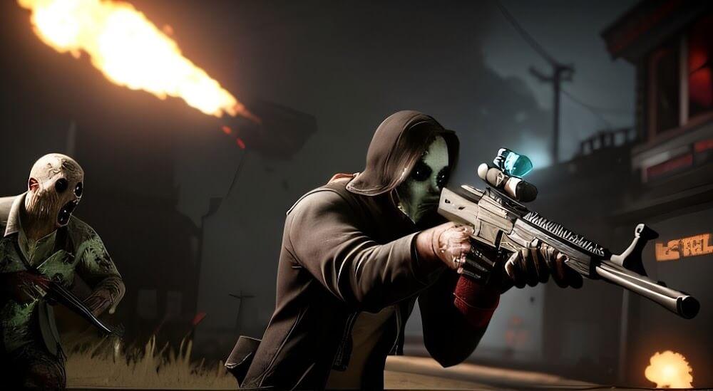 Zombie Sniper FPS: Under Ashes Screenshot 5