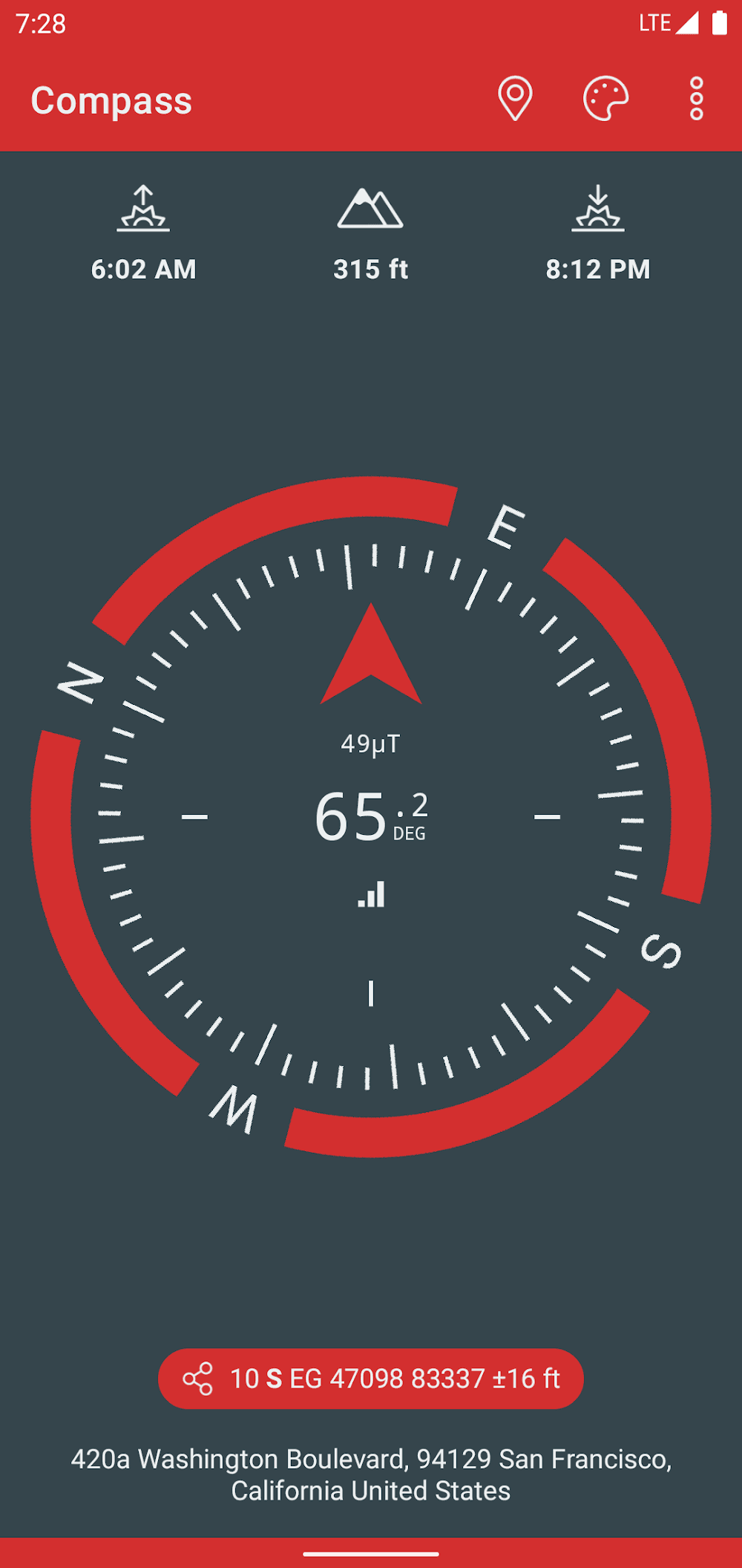 Compass & Altimeter Screenshot 1
