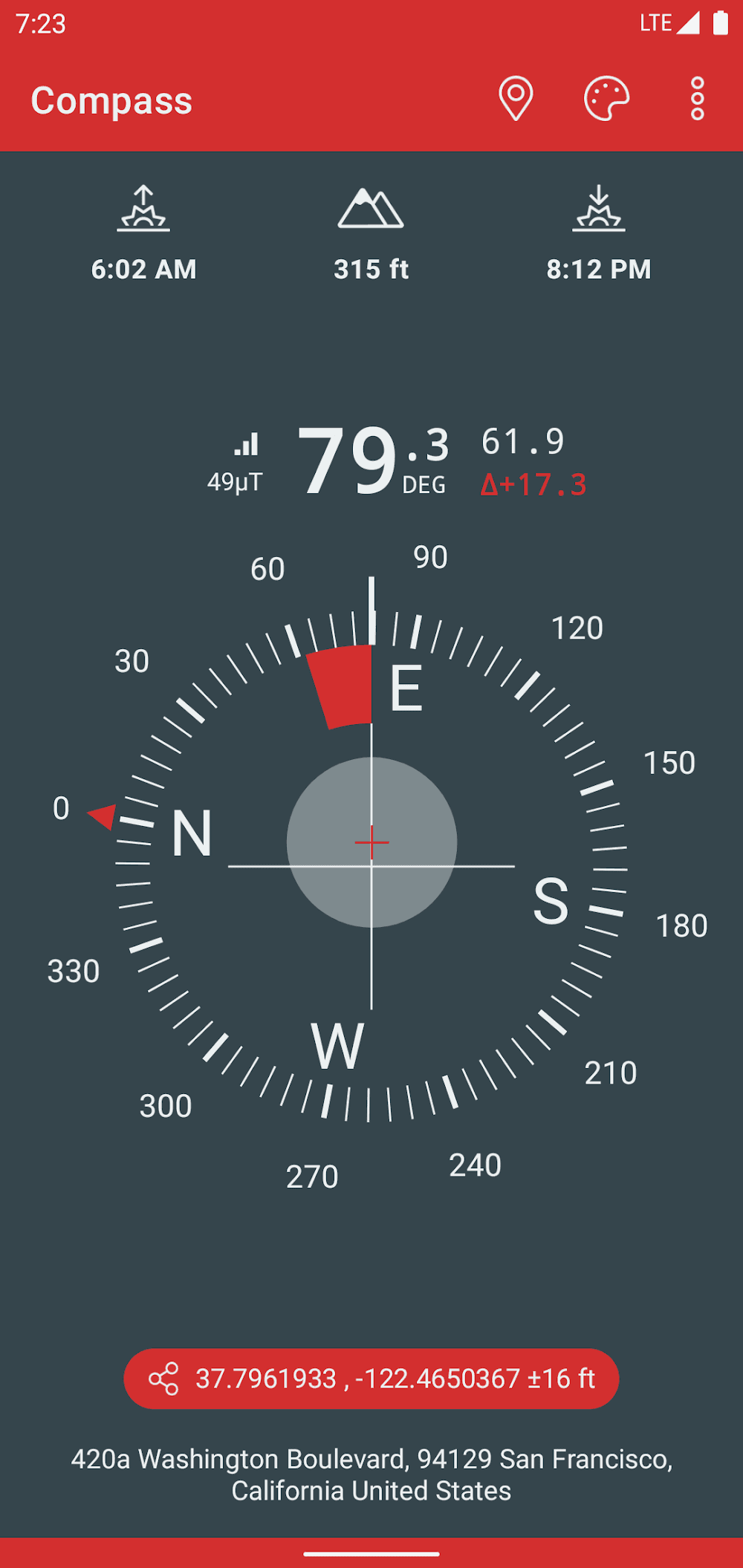 Compass & Altimeter Screenshot 3