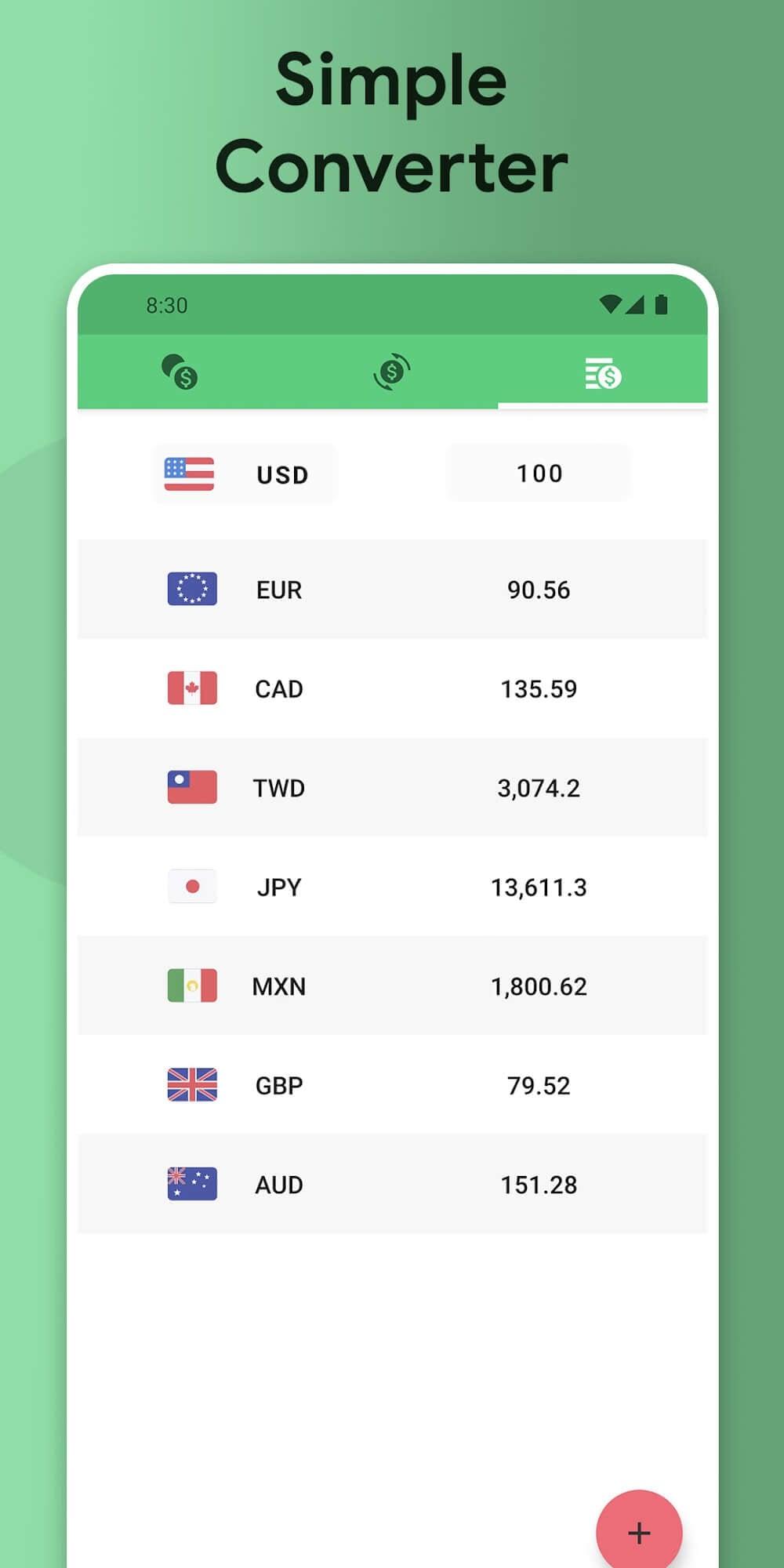 Currency Converter: RateX Screenshot 4