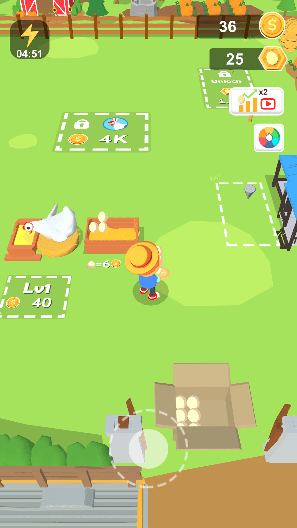 Egg Farm Tycoon Screenshot 1