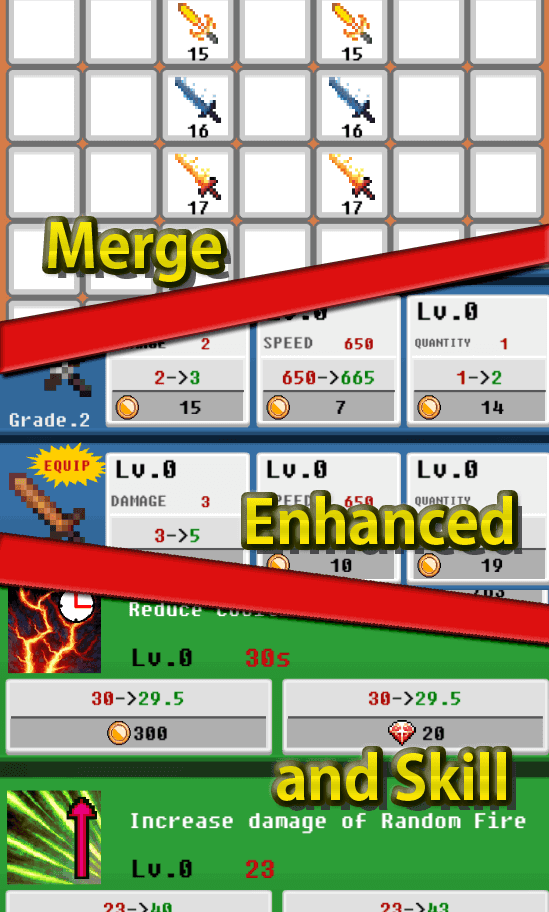 Merge Sword : Idle Merged Swor Screenshot 2