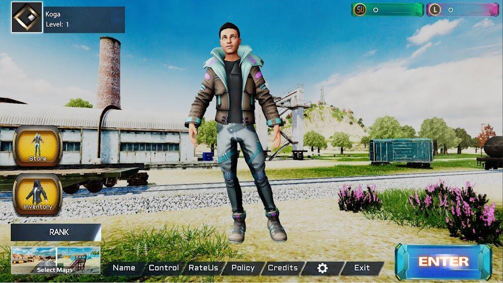 Survival Unknow Battle Royal Screenshot 1
