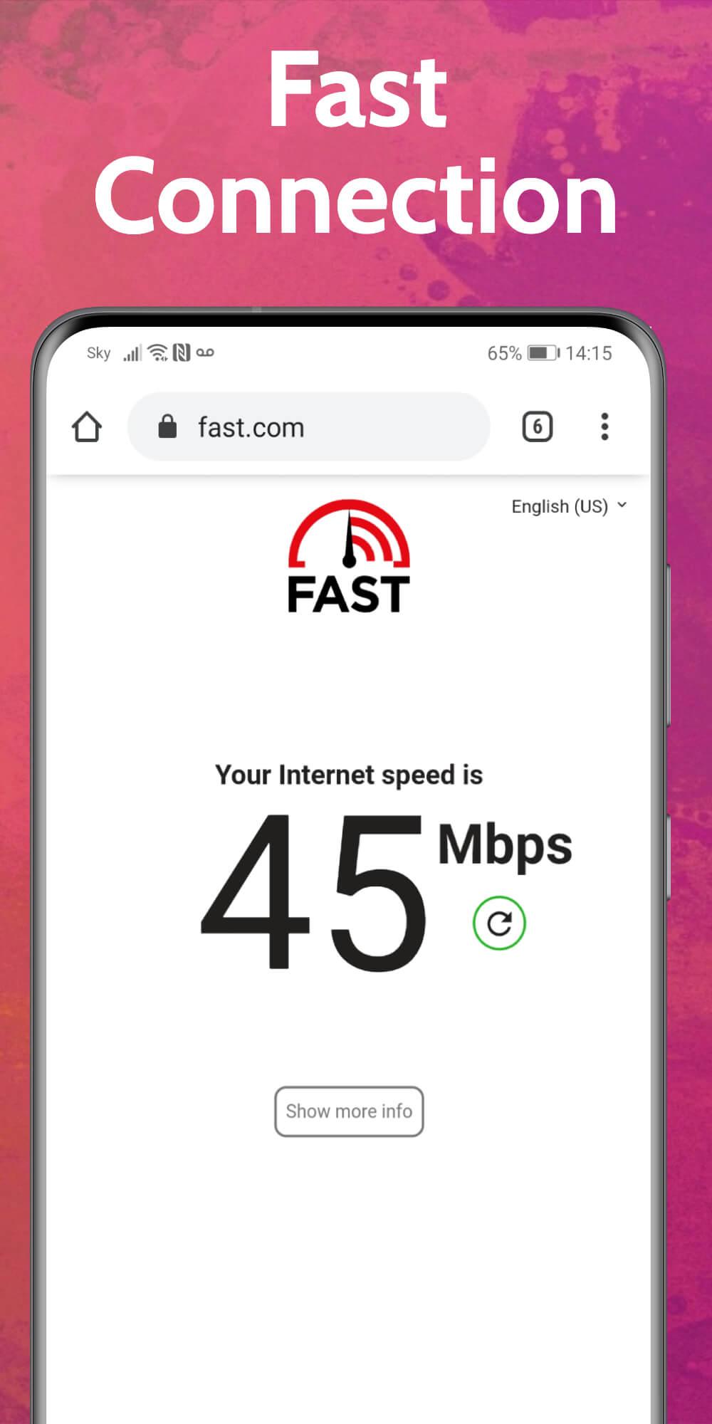UPX VPN Browser Screenshot 2