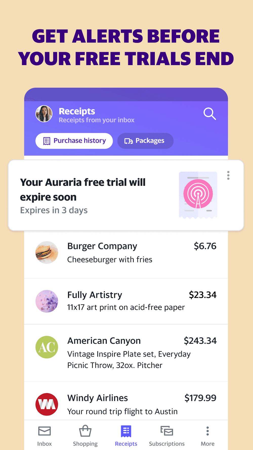 Yahoo Mail Screenshot 3