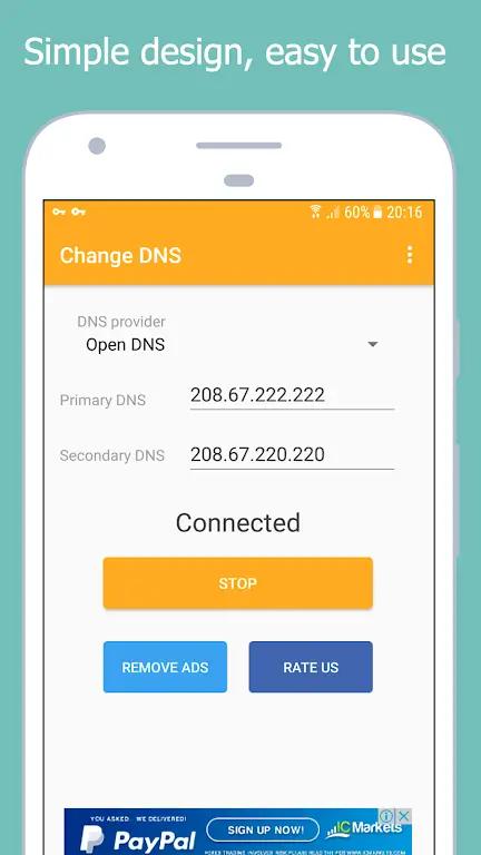 Change DNS Screenshot 1