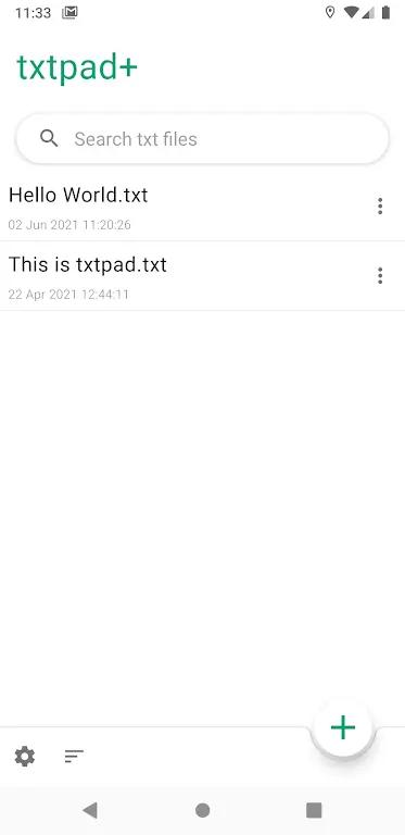 txtpad+ Screenshot 1