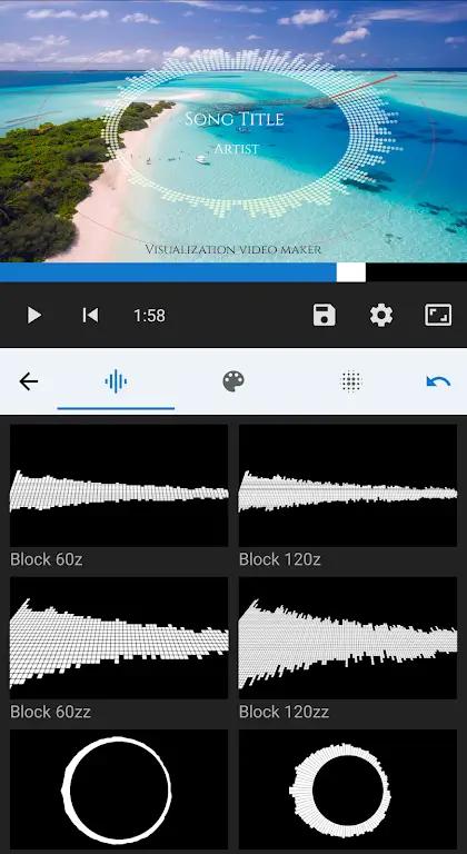 Visualization Video Maker Screenshot 4
