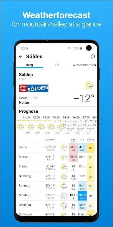 bergfex: Ski, Schnee & Wetter Screenshot 2