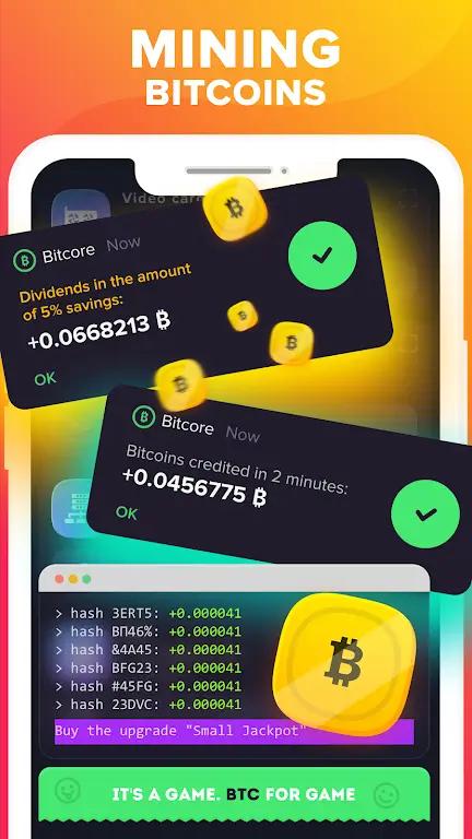 Bitcore: the Crypto idle game Screenshot 1