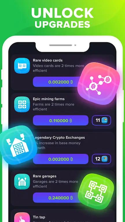 Bitcore: the Crypto idle game Screenshot 2