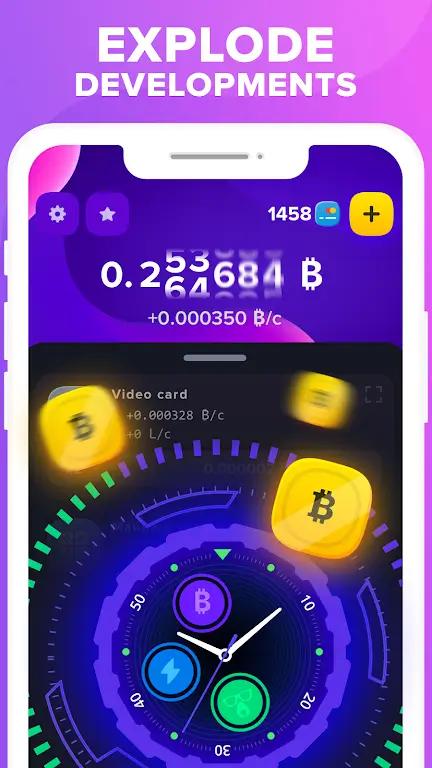 Bitcore: the Crypto idle game Screenshot 5